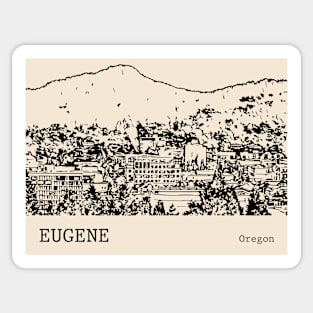 Eugene Oregon Sticker